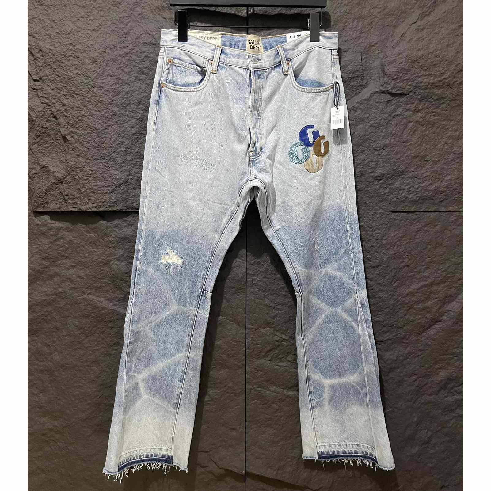 Gallery Dept. Sun Faded LA Flare Denim - DopestKickz