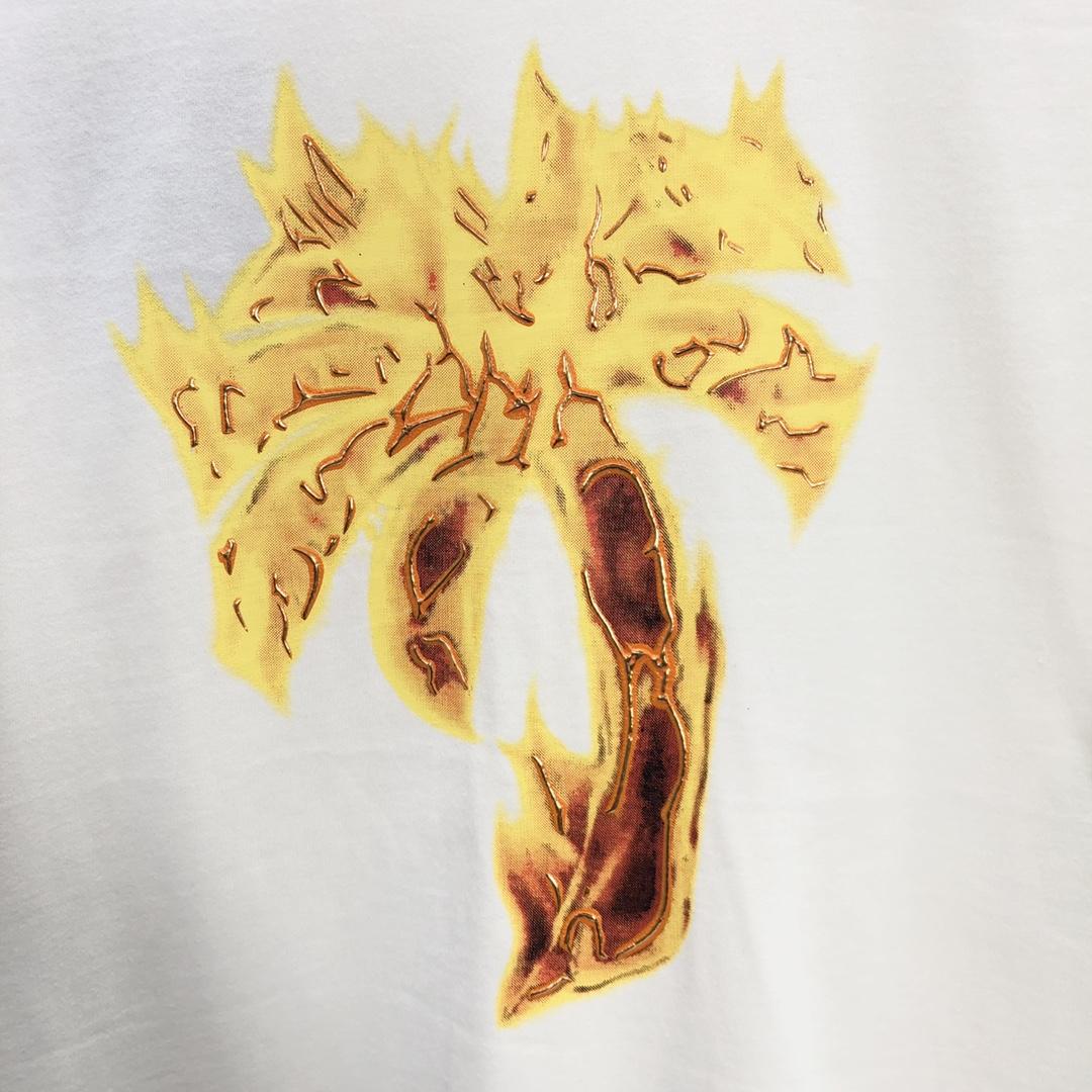 Palm Angels Burning Palm T-Shirt - DopestKickz