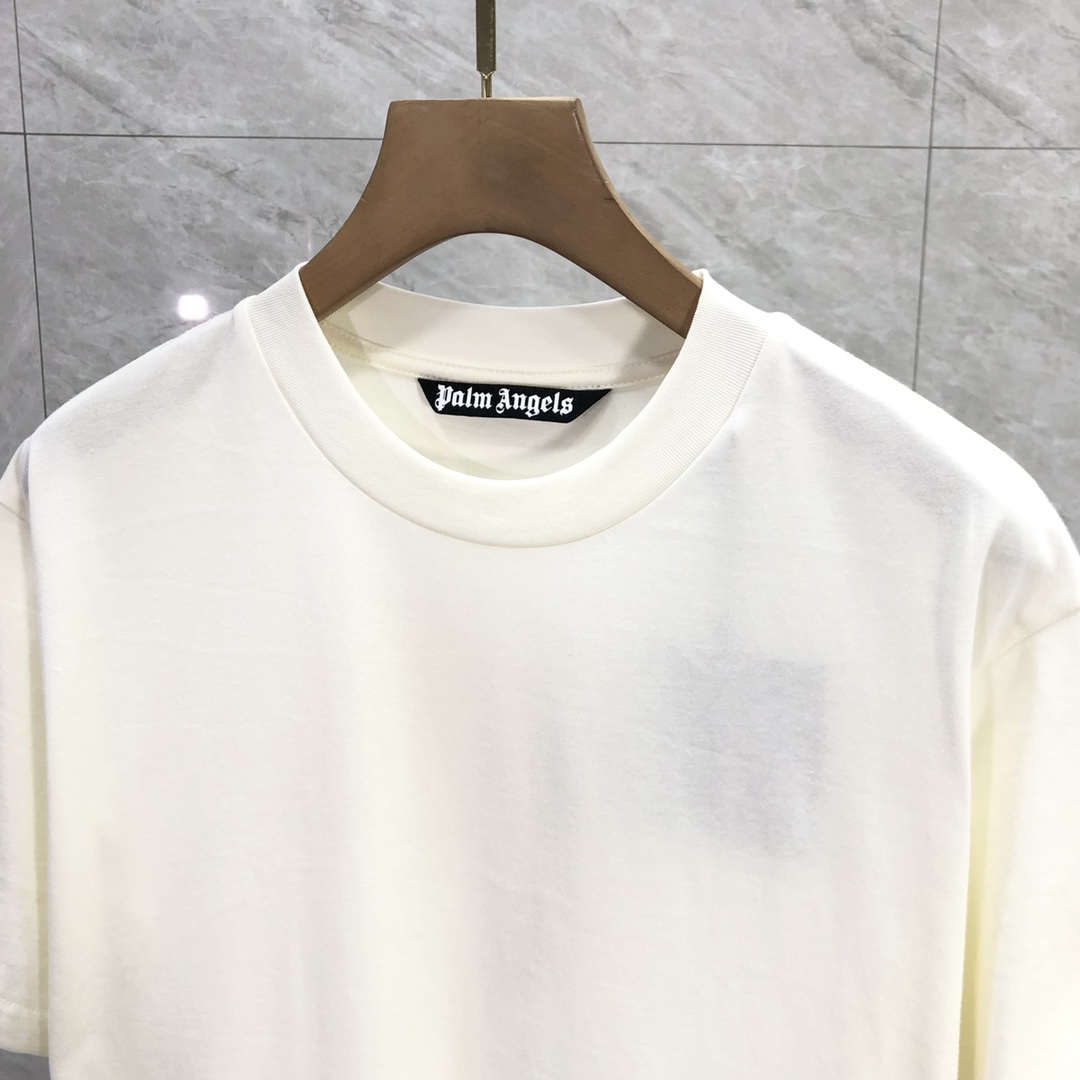 Palm Angels Burning Palm T-Shirt - DopestKickz