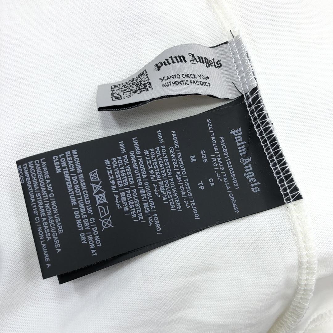 Palm Angels Burning Palm T-Shirt - DopestKickz
