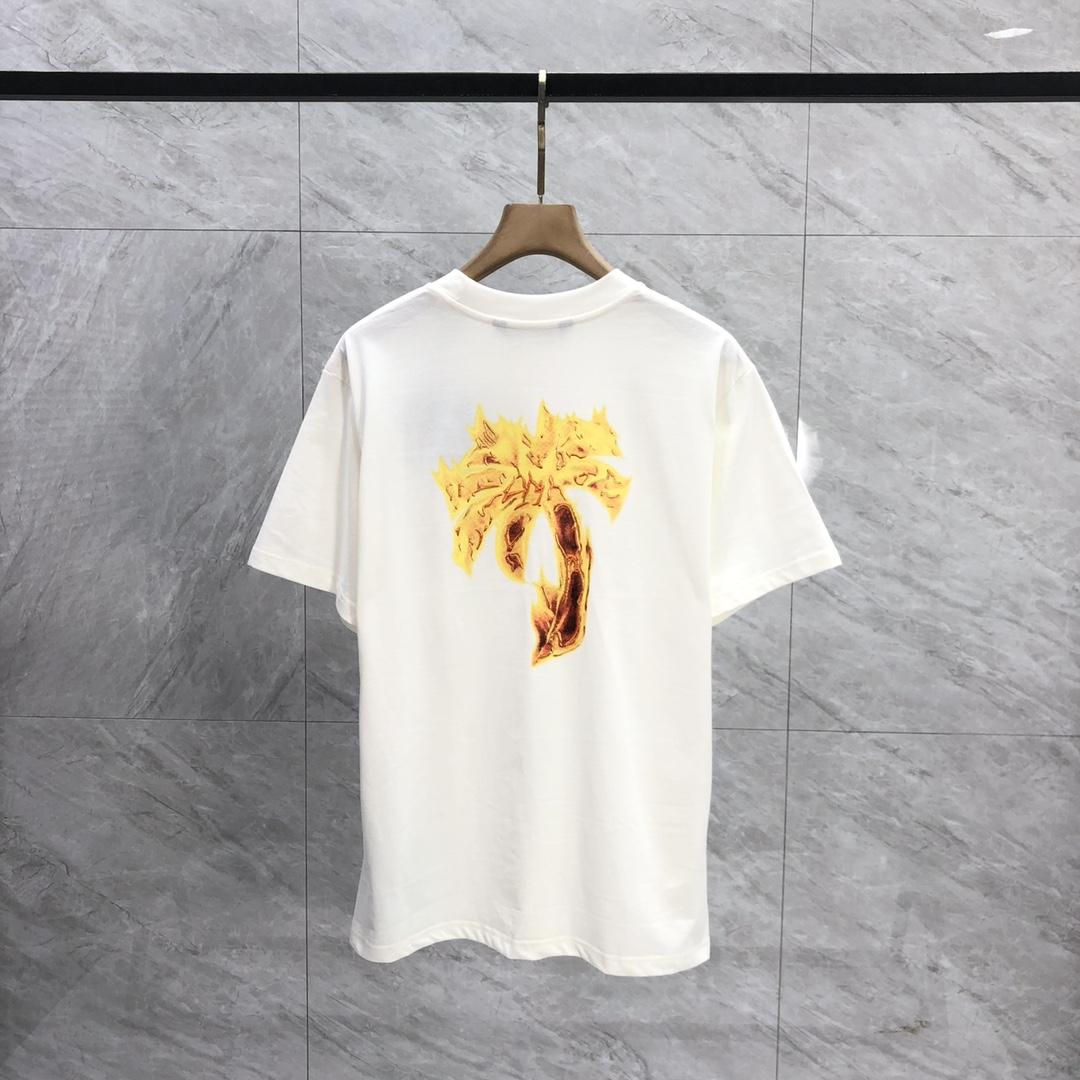 Palm Angels Burning Palm T-Shirt - DopestKickz