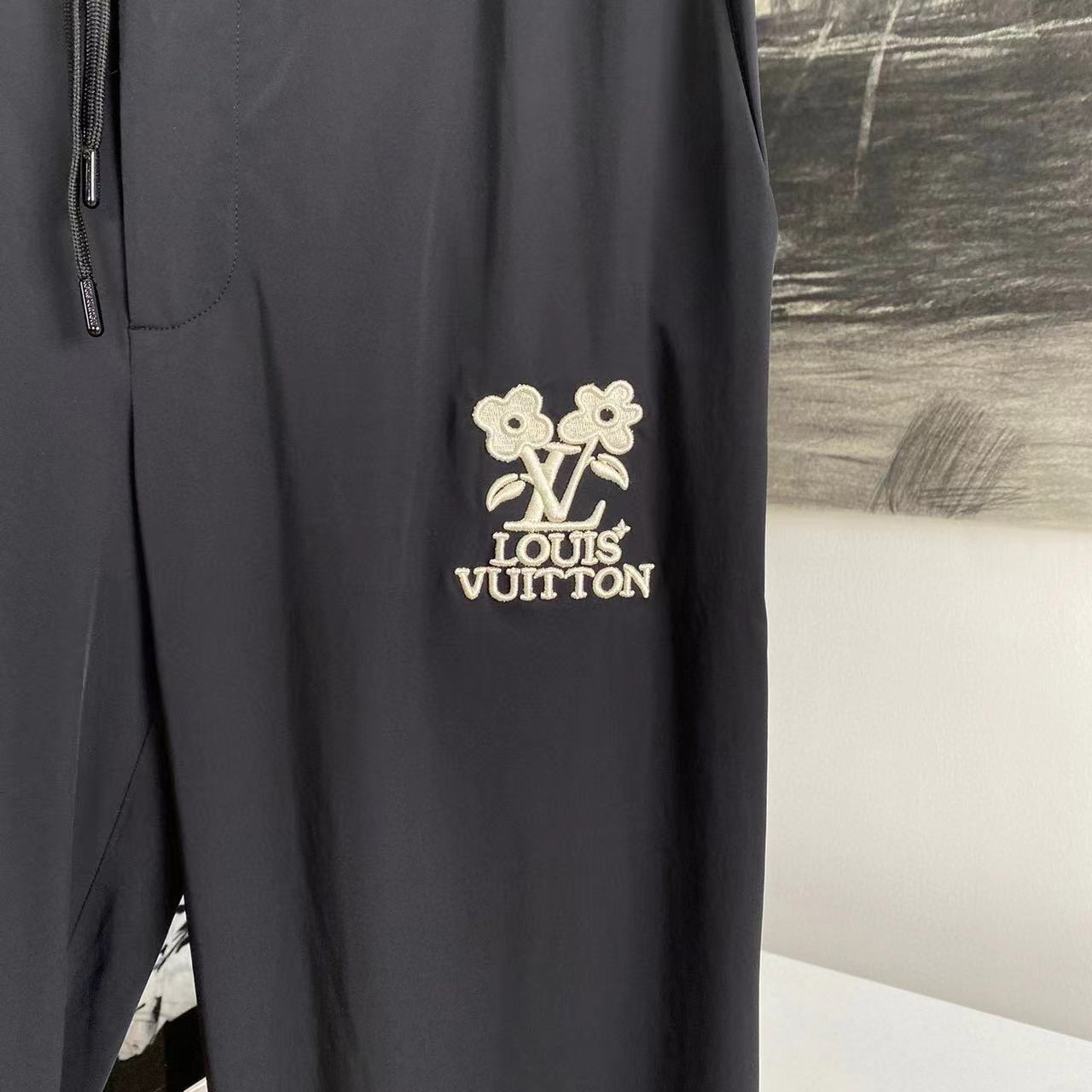 Louis Vuitton Embroidered Technical Track Pants  1AFRDR - DopestKickz