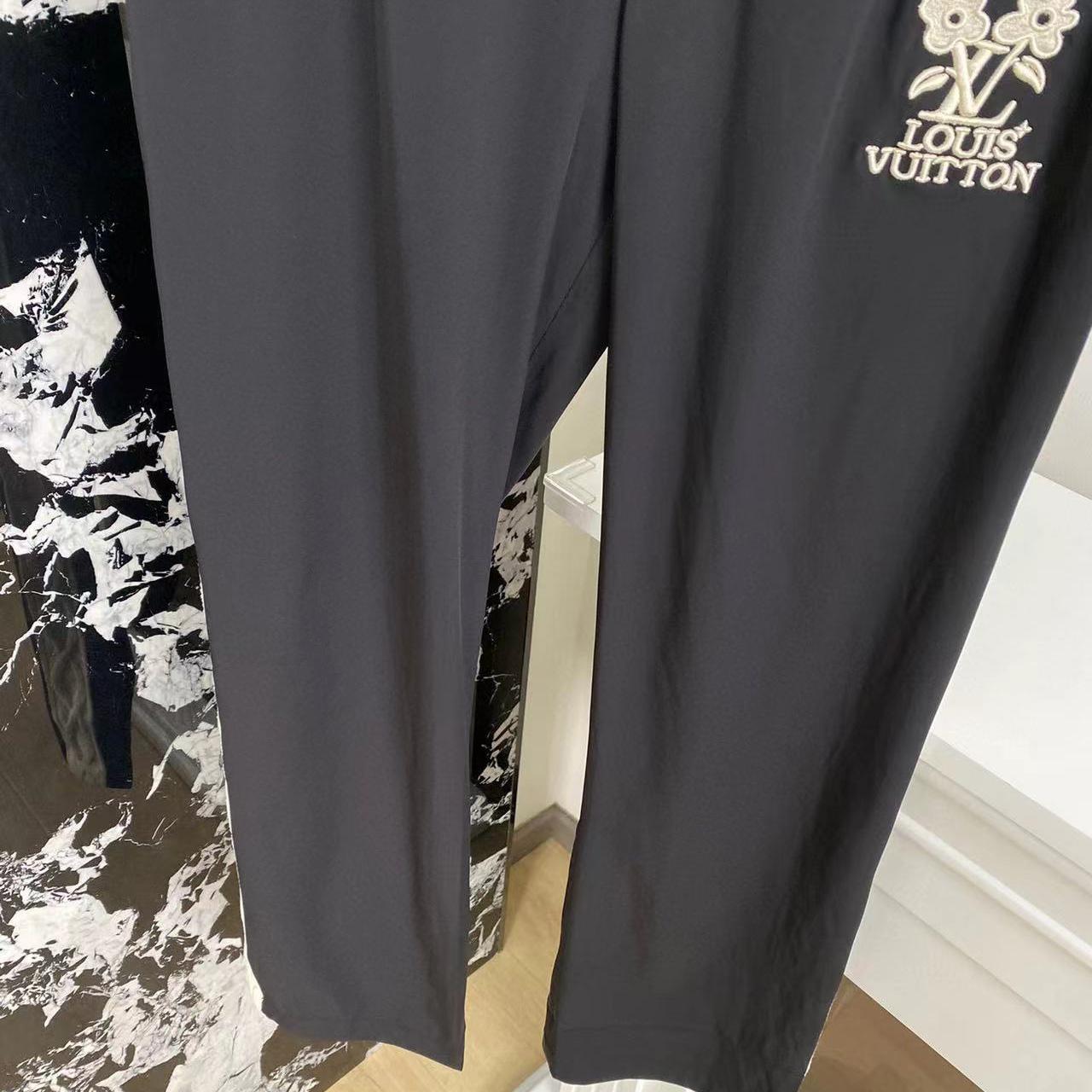 Louis Vuitton Embroidered Technical Track Pants  1AFRDR - DopestKickz