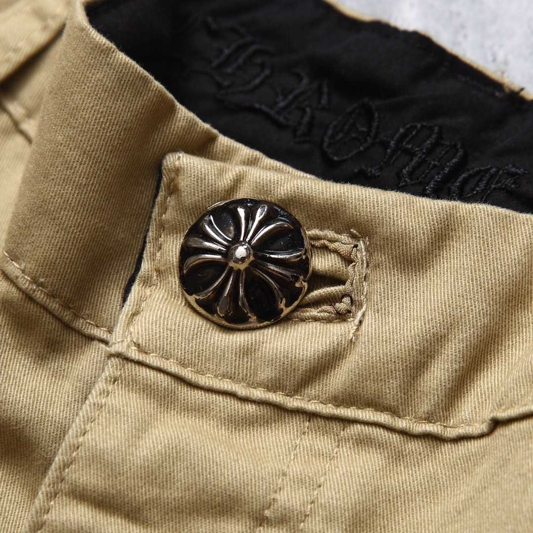 Chrome Heart Cross Patch Jeans - DopestKickz