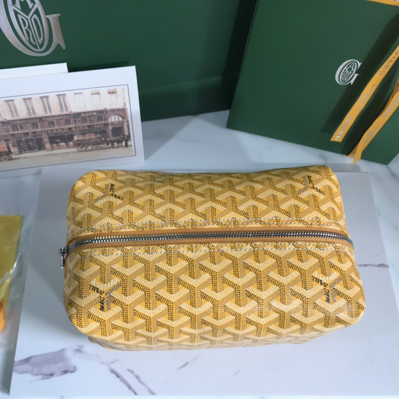 Goyard Bowling 25 Toiletry Bag  (25x12x12cm) - DopestKickz