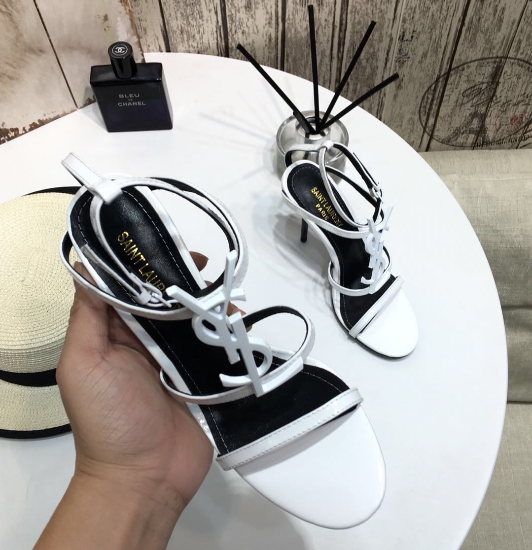 Saint Laurent Heel Sandals  - DopestKickz