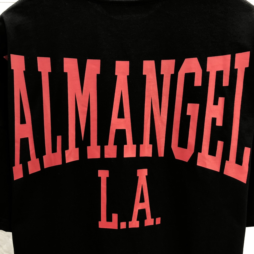 Palm Angels College T-Shirt - DopestKickz