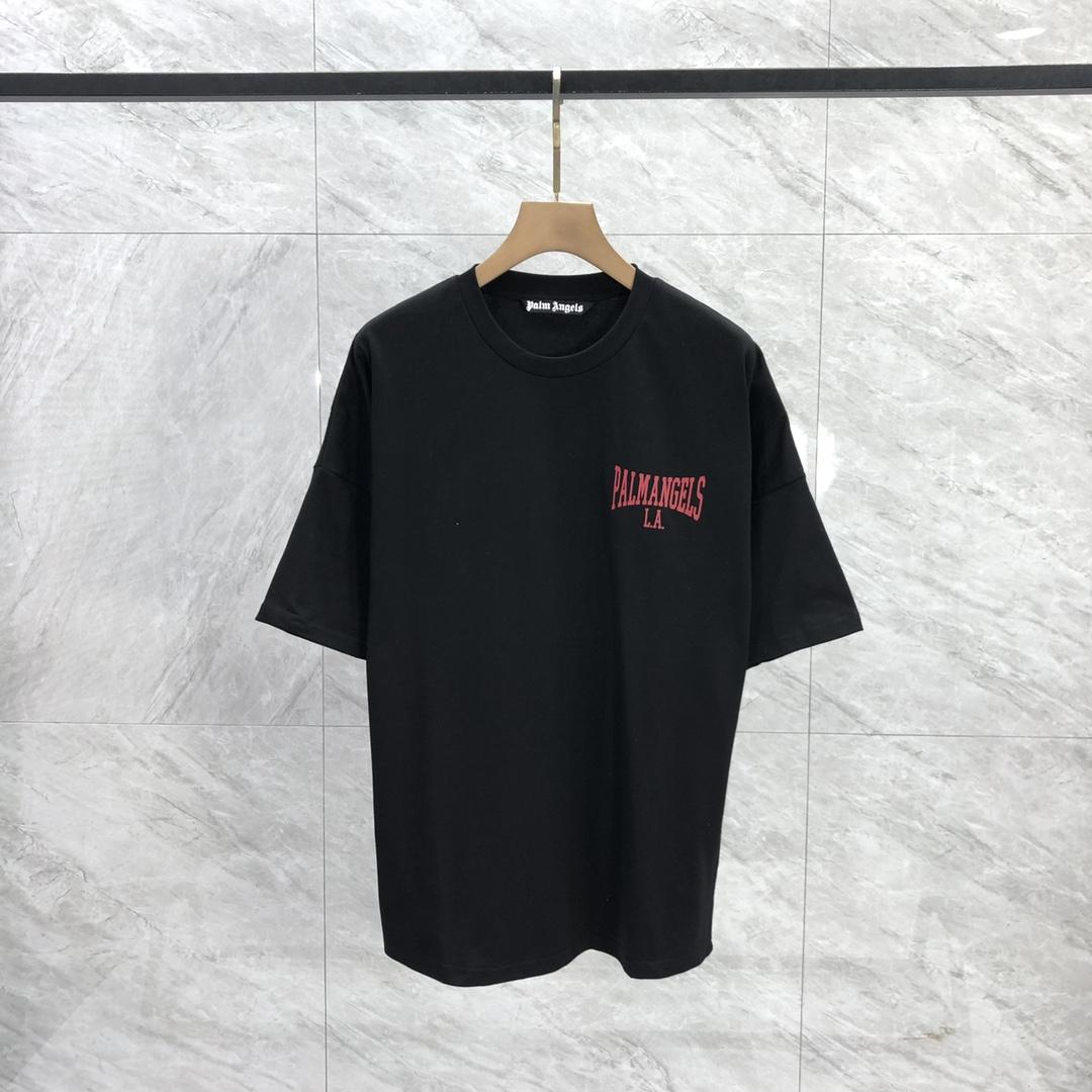 Palm Angels College T-Shirt - DopestKickz