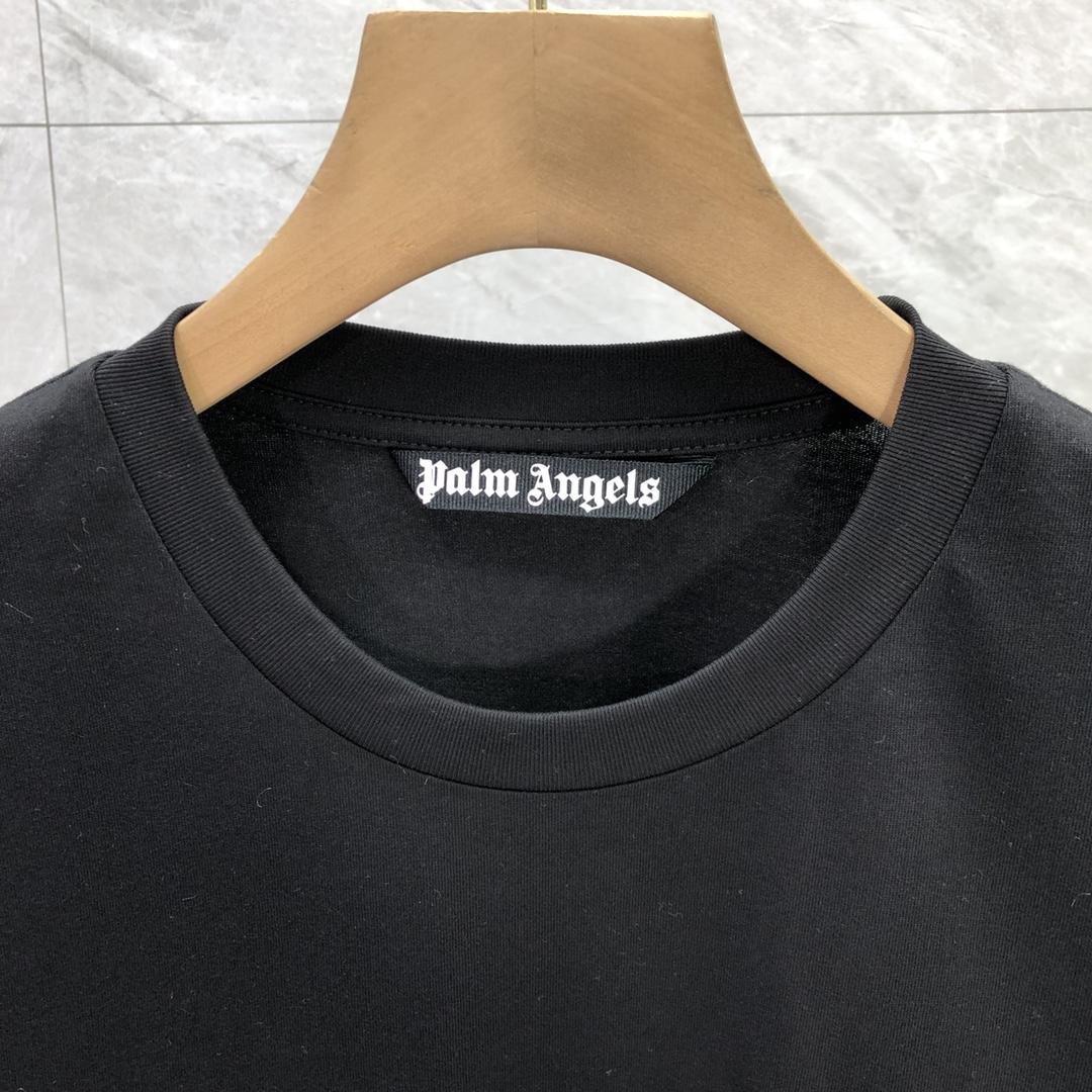 Palm Angels College T-Shirt - DopestKickz