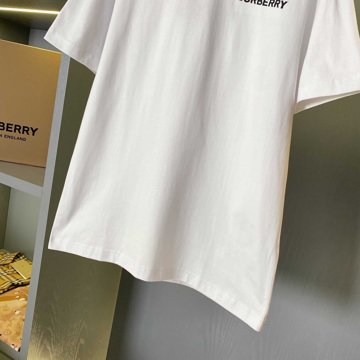 Burberry Icon Stripe Trim Cotton T-shirt - DopestKickz