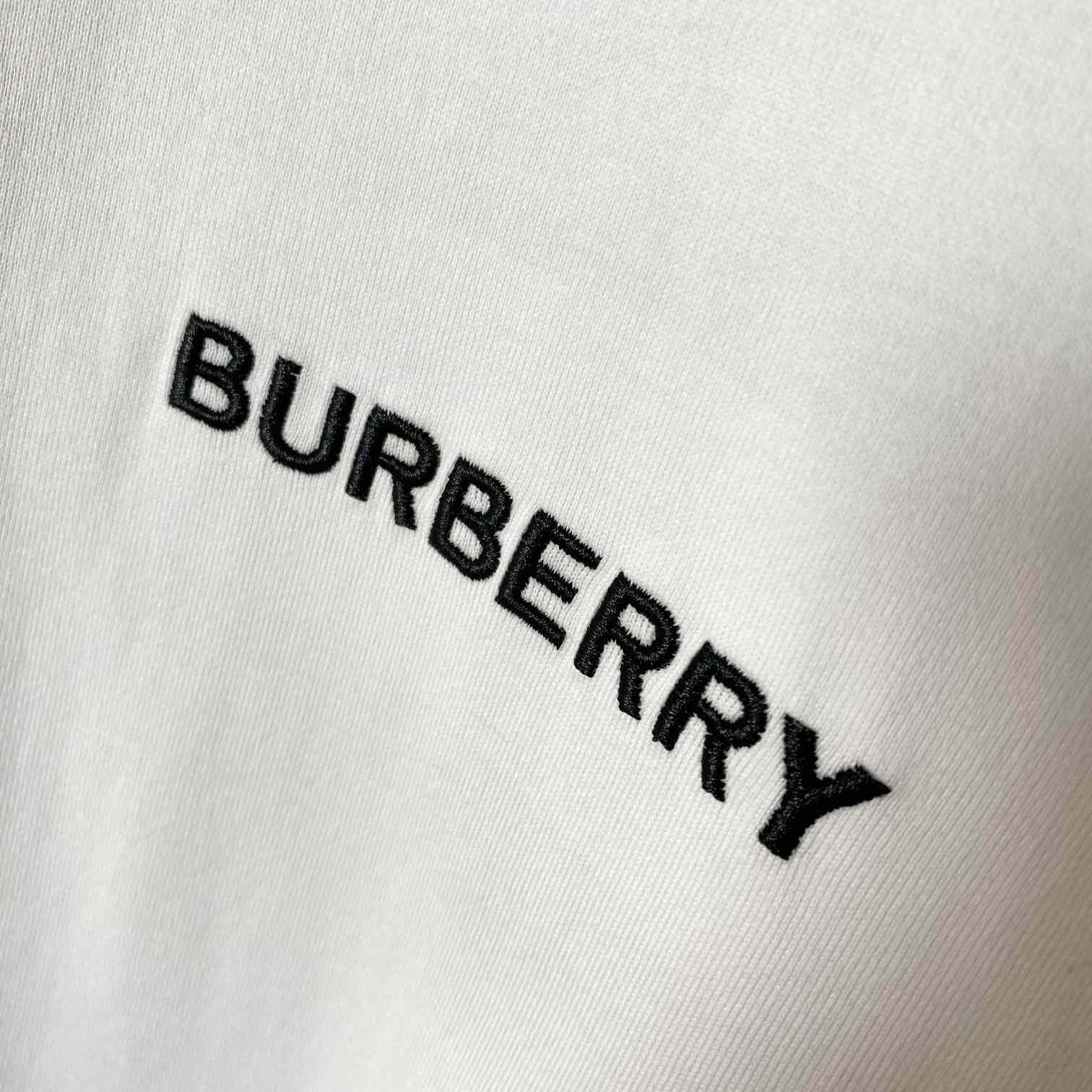 Burberry Icon Stripe Trim Cotton T-shirt - DopestKickz