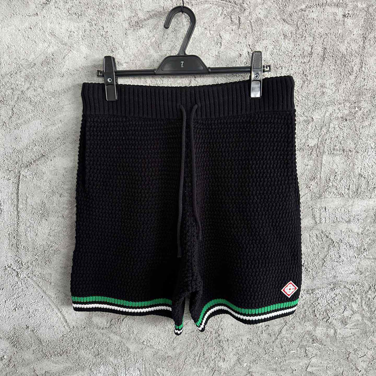Casablanca Knit Cotton Tennis Shorts - DopestKickz
