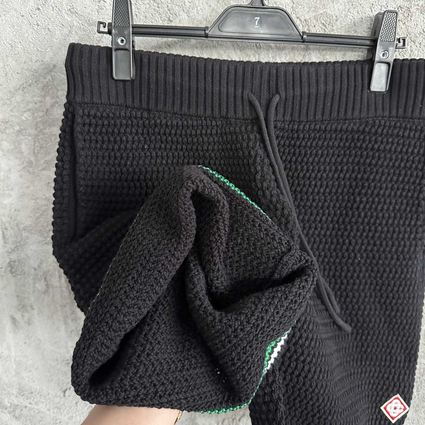 Casablanca Knit Cotton Tennis Shorts - DopestKickz