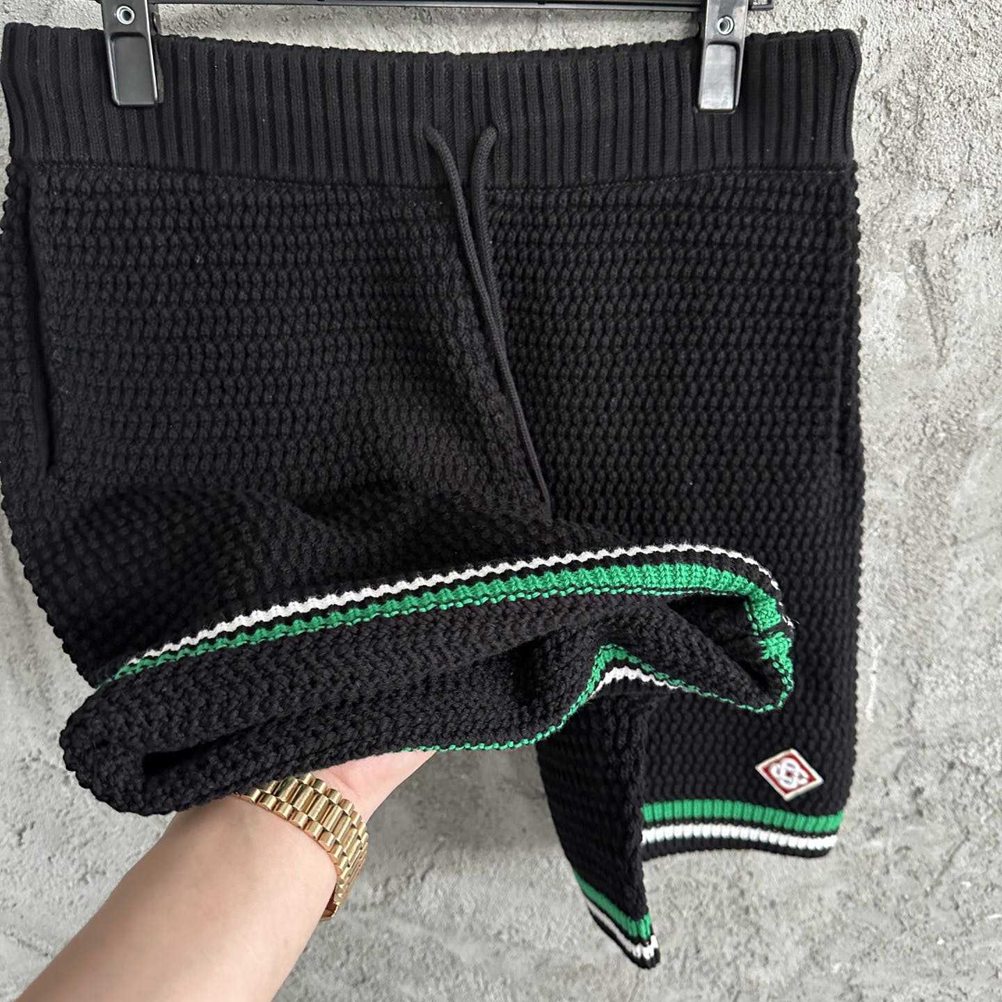 Casablanca Knit Cotton Tennis Shorts - DopestKickz