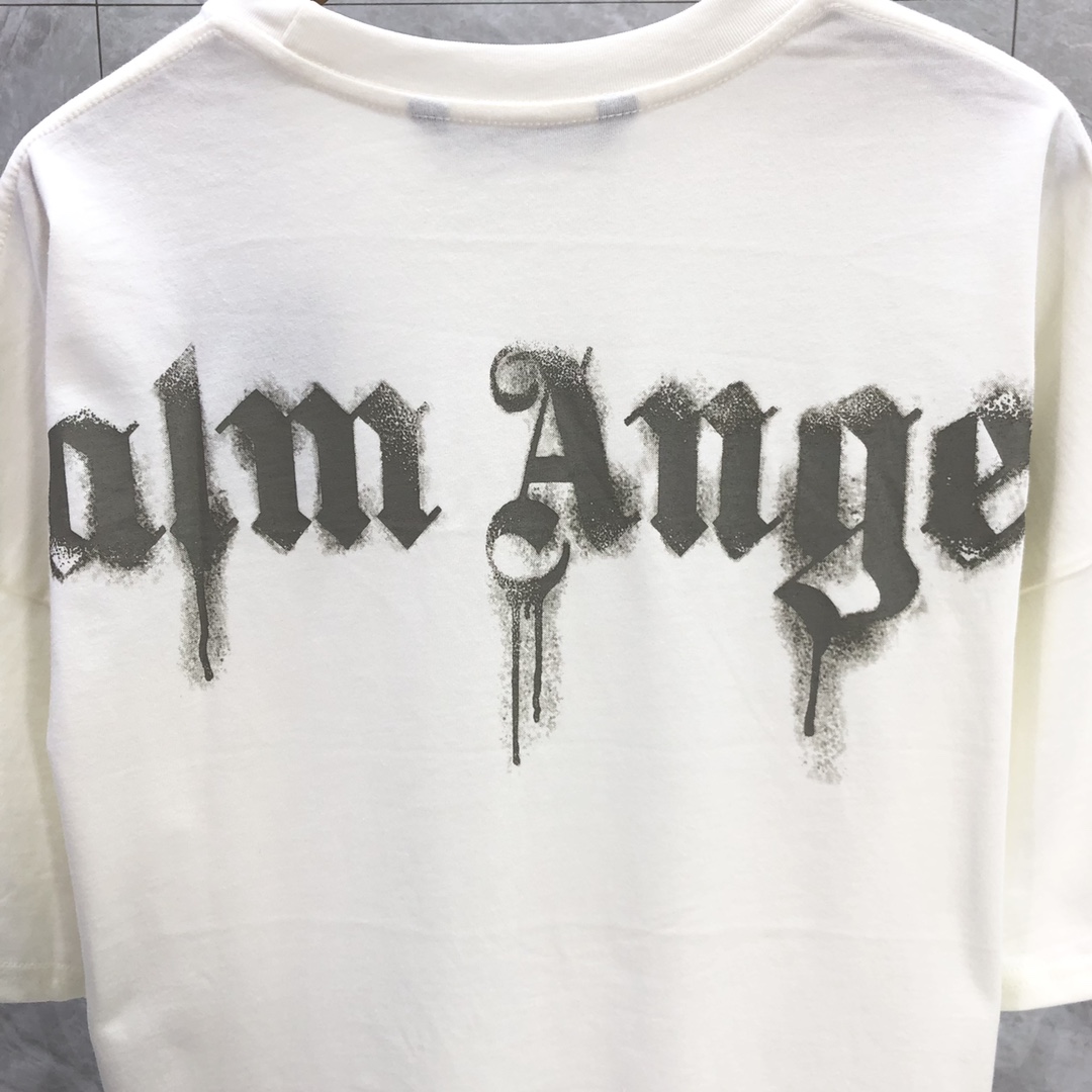 Palm Angels Portrait Pencil T-Shirt  - DopestKickz