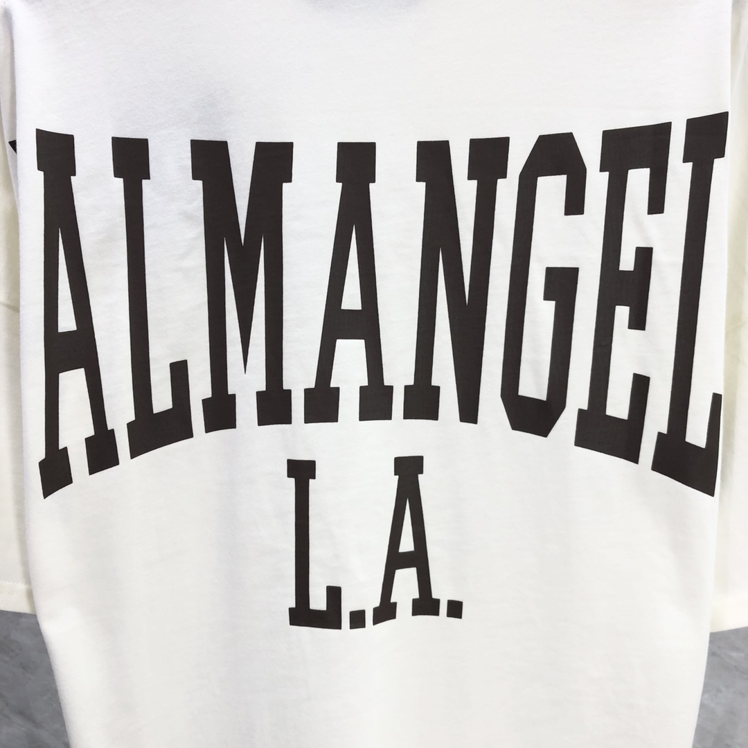 Palm Angels College T-Shirt - DopestKickz