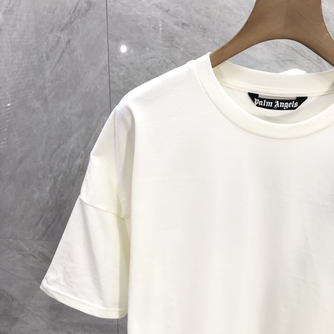 Palm Angels College T-Shirt - DopestKickz