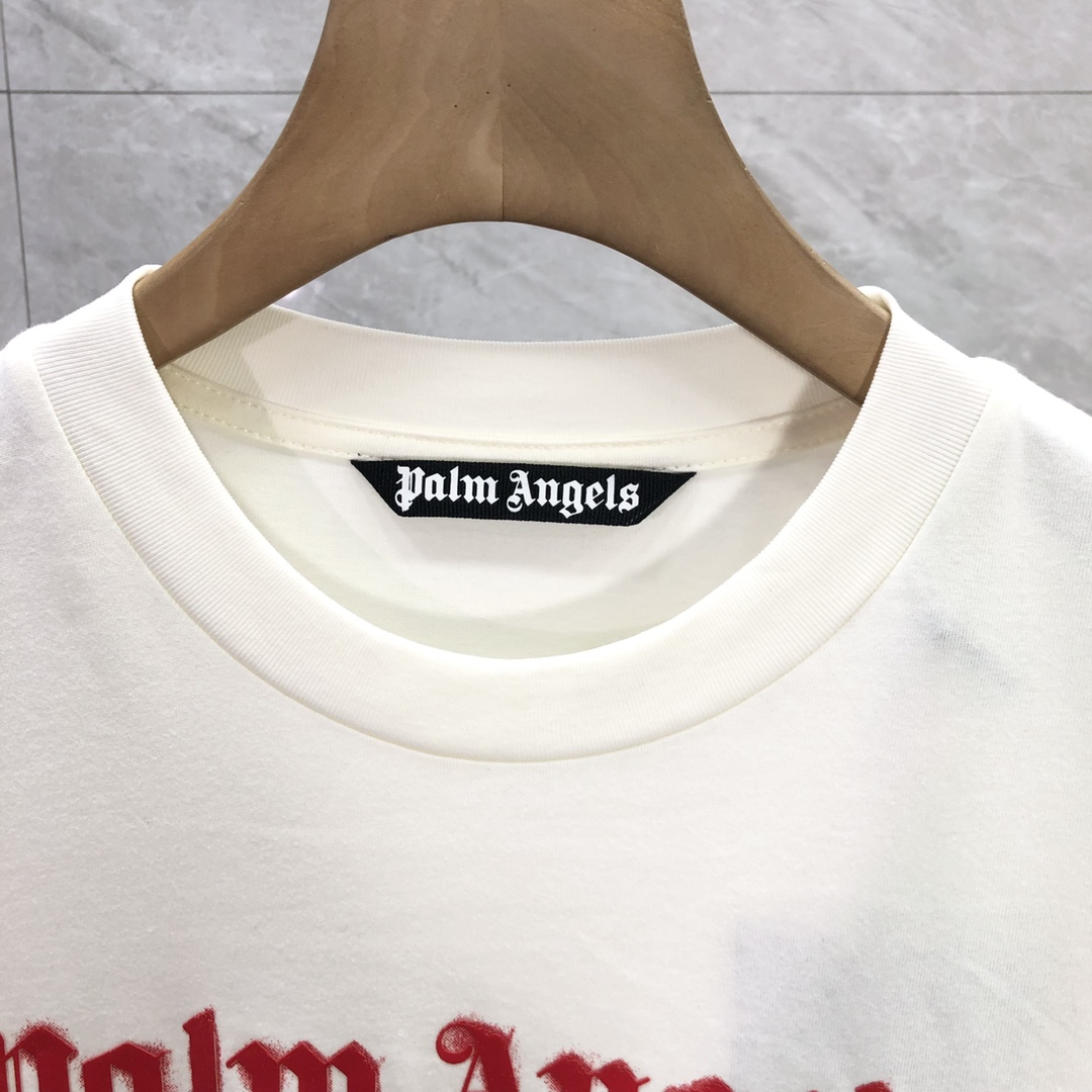 Palm Angels Portrait Pencil T-Shirt  - DopestKickz
