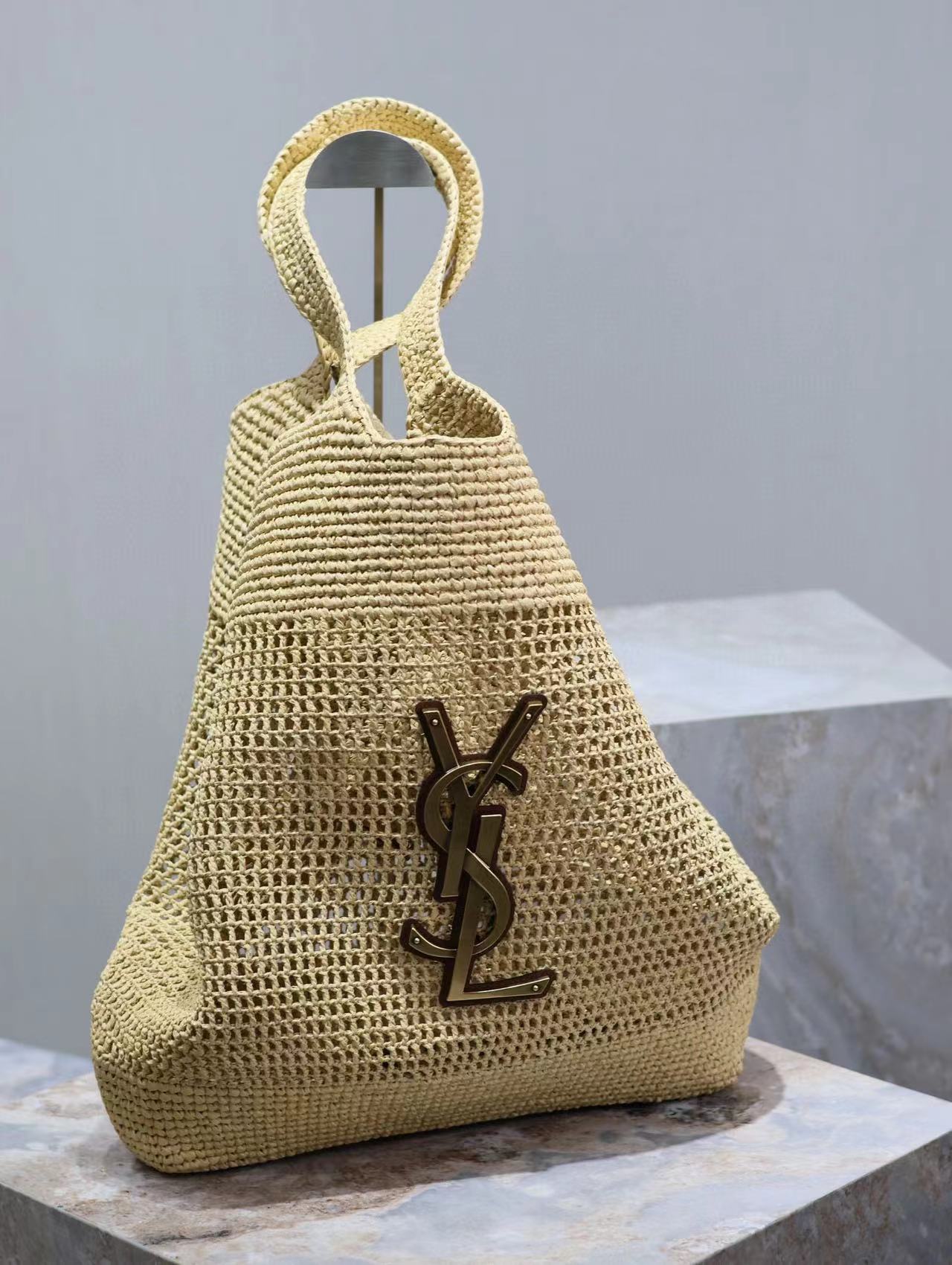 Saint Laurent Icare In Raffia - DopestKickz