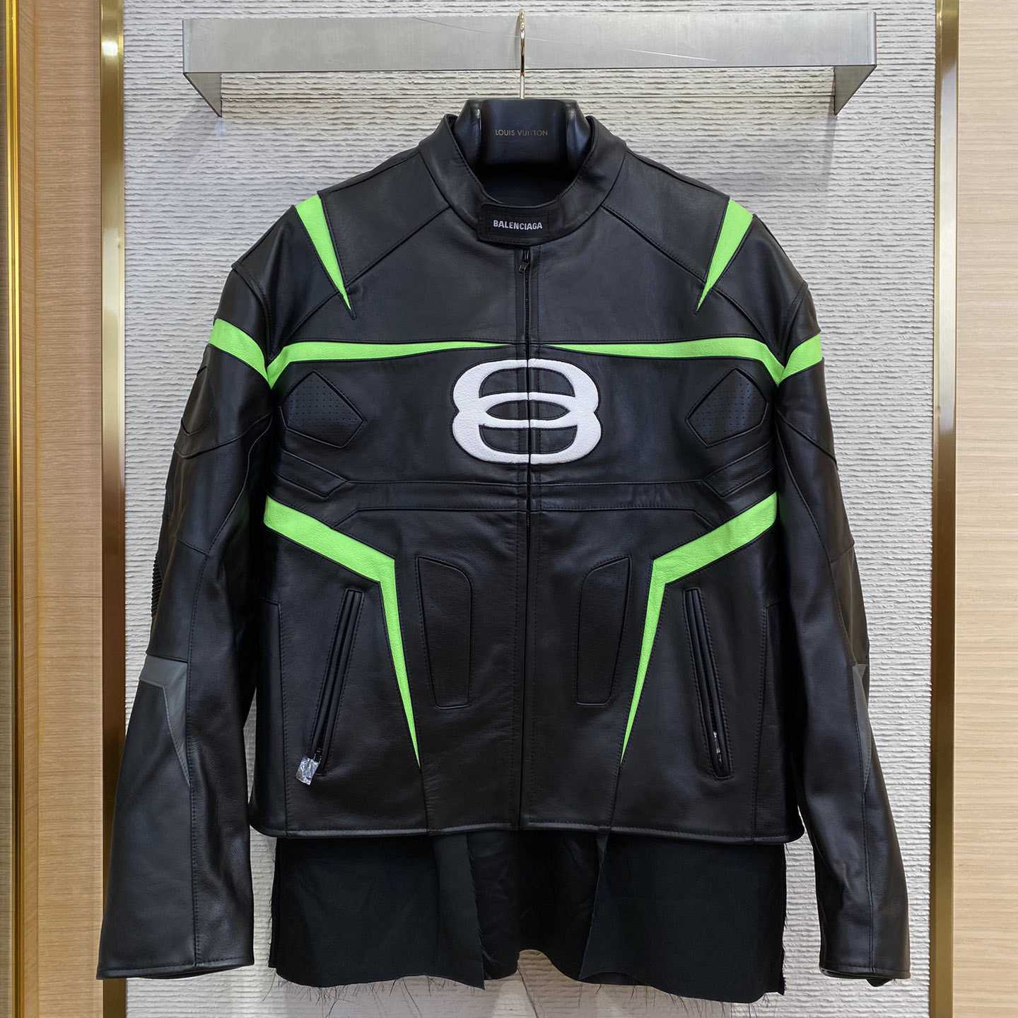Balenciaga Unity Sports Icon Racer Jacket In Black  - DopestKickz