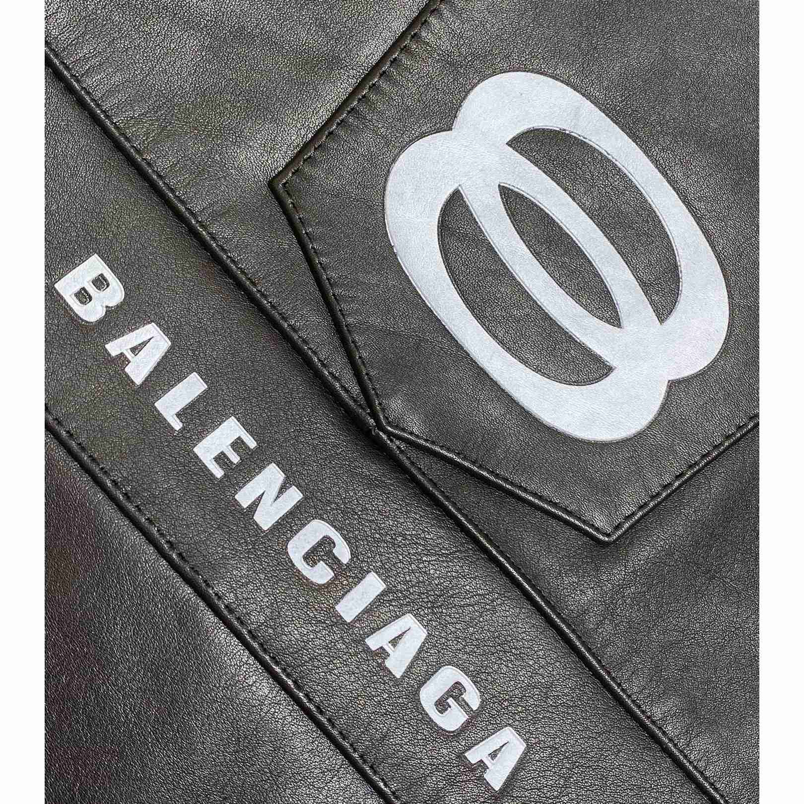 Balenciaga Unity Sports Icon Racer Jacket In Black  - DopestKickz