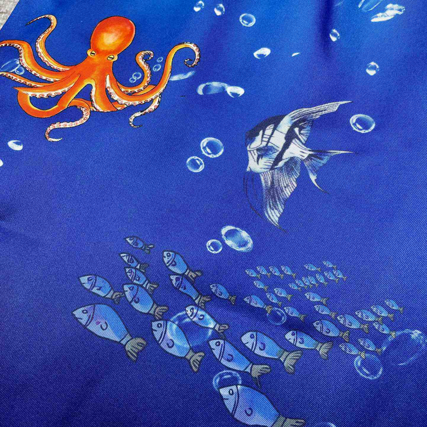 Casablanca Silk Drawstring Shorts 'Blue'   CA3455 - DopestKickz