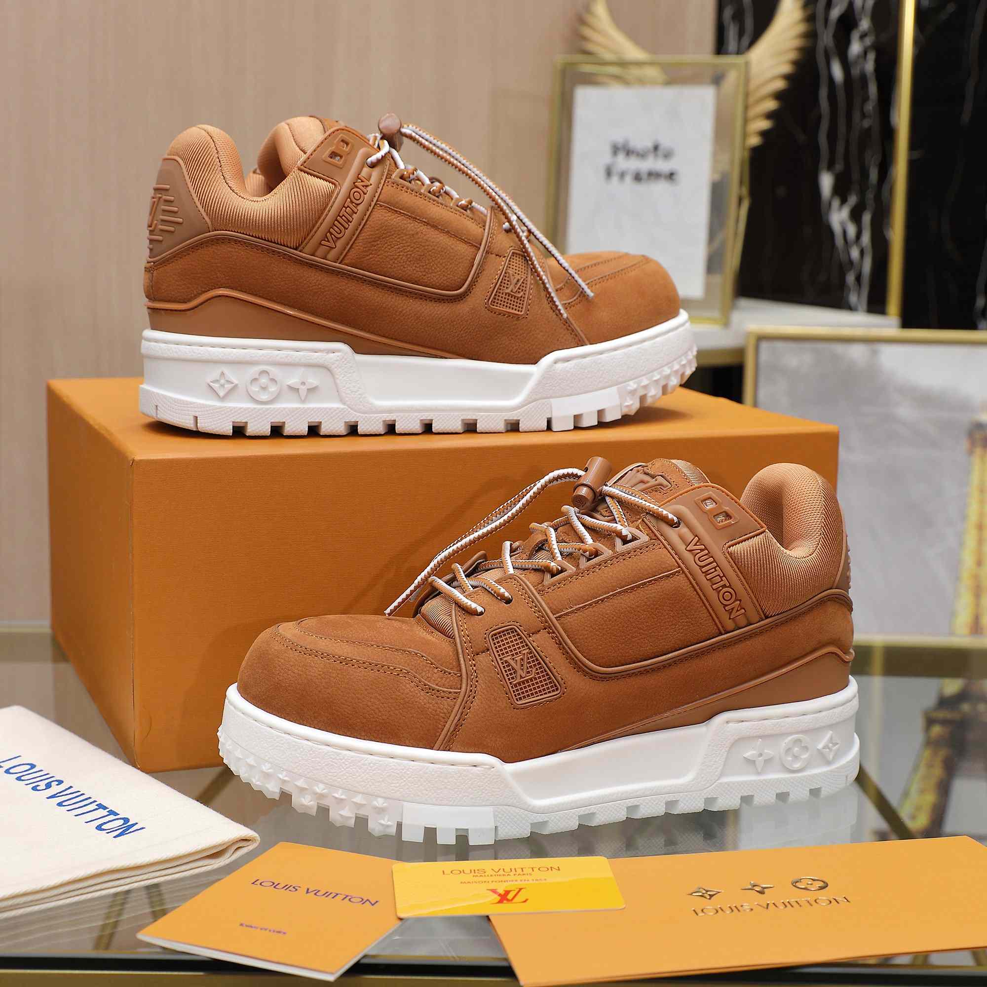 Louis Vuitton LV Trainer Maxi Sneaker   1AD7CK - DopestKickz