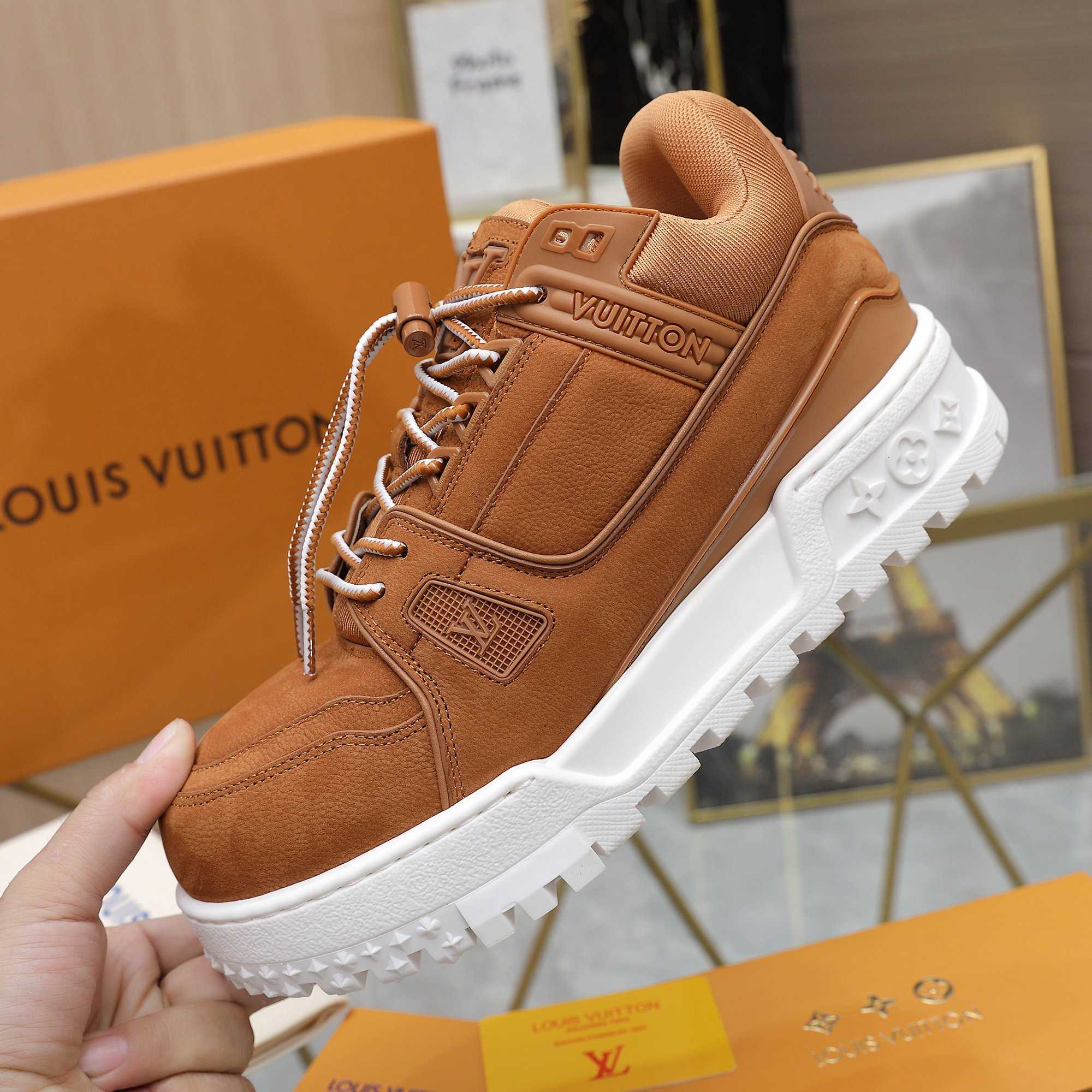 Louis Vuitton LV Trainer Maxi Sneaker   1AD7CK - DopestKickz