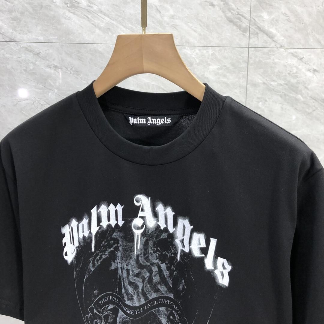 Palm Angels Statement Pencil T-Shirt  - DopestKickz