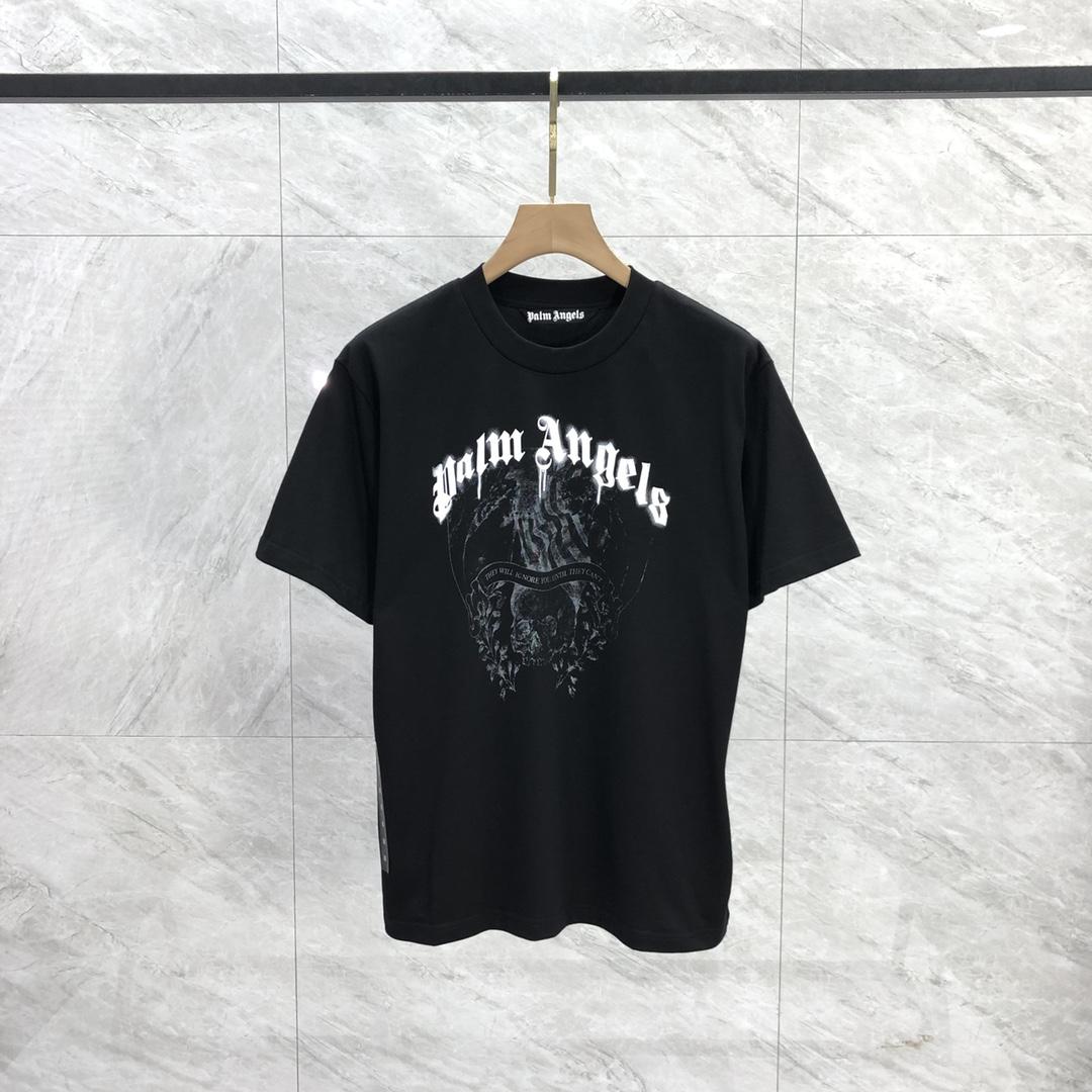 Palm Angels Statement Pencil T-Shirt  - DopestKickz