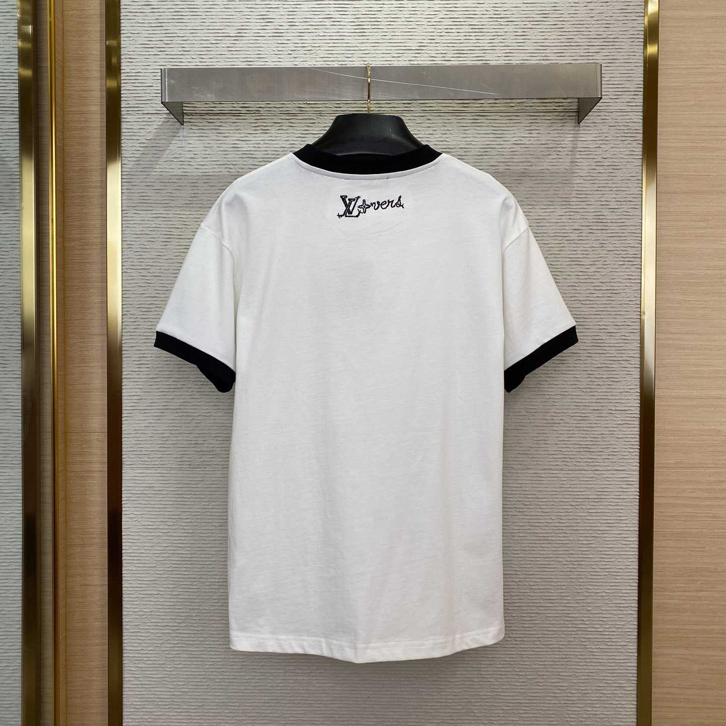 Louis Vuitton Embellished Cotton T-Shirt - DopestKickz