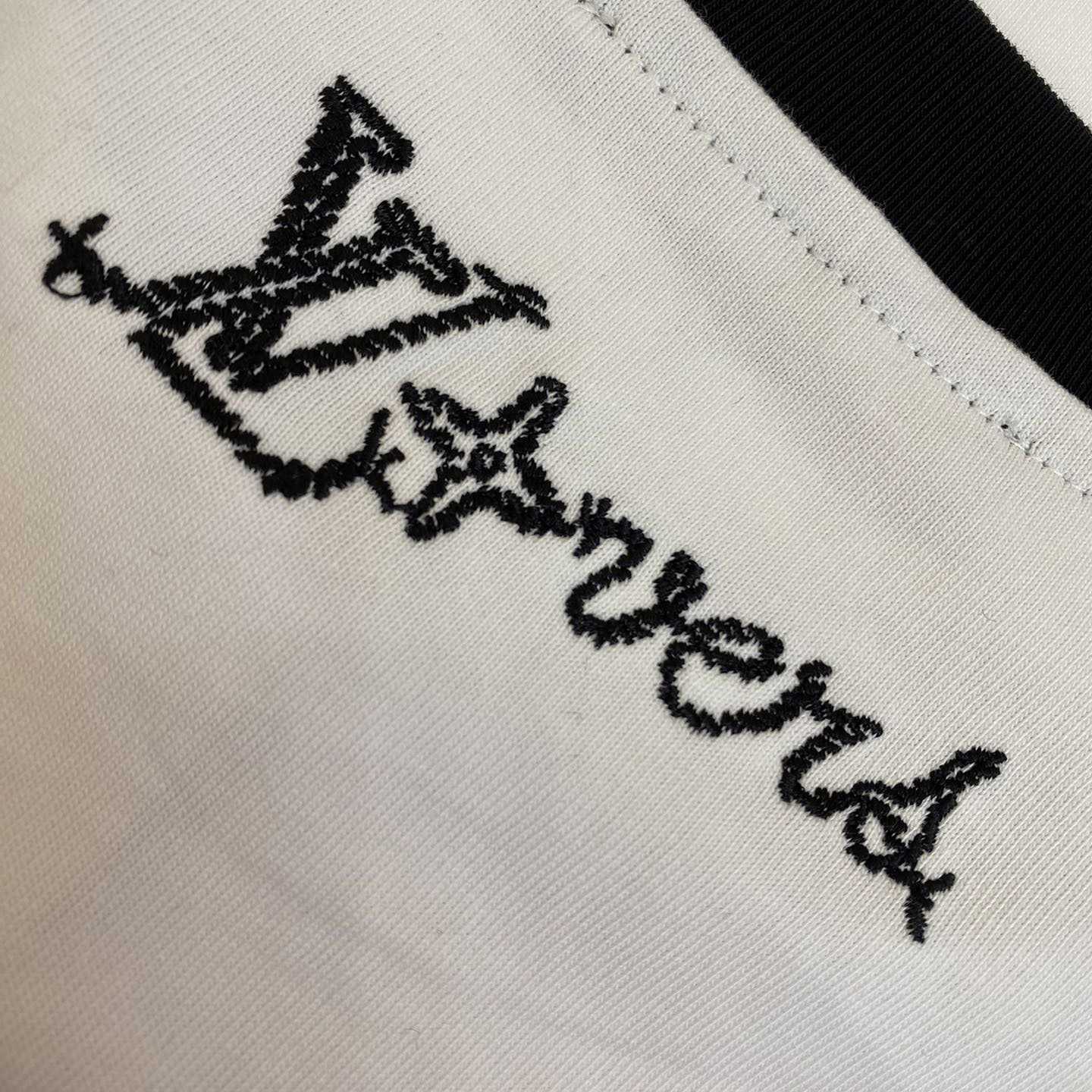 Louis Vuitton Embellished Cotton T-Shirt - DopestKickz