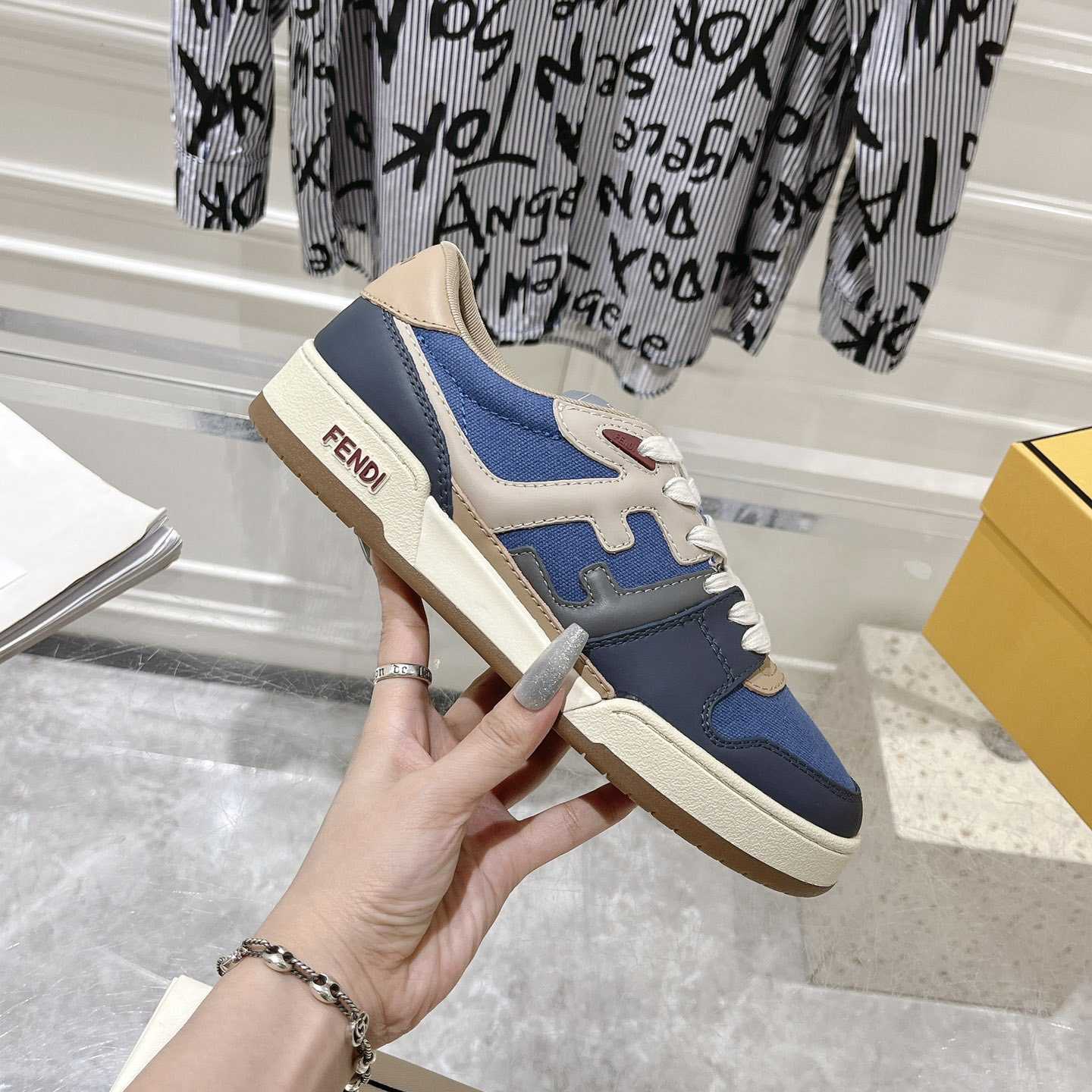 Fendi Match Sneakers - DopestKickz