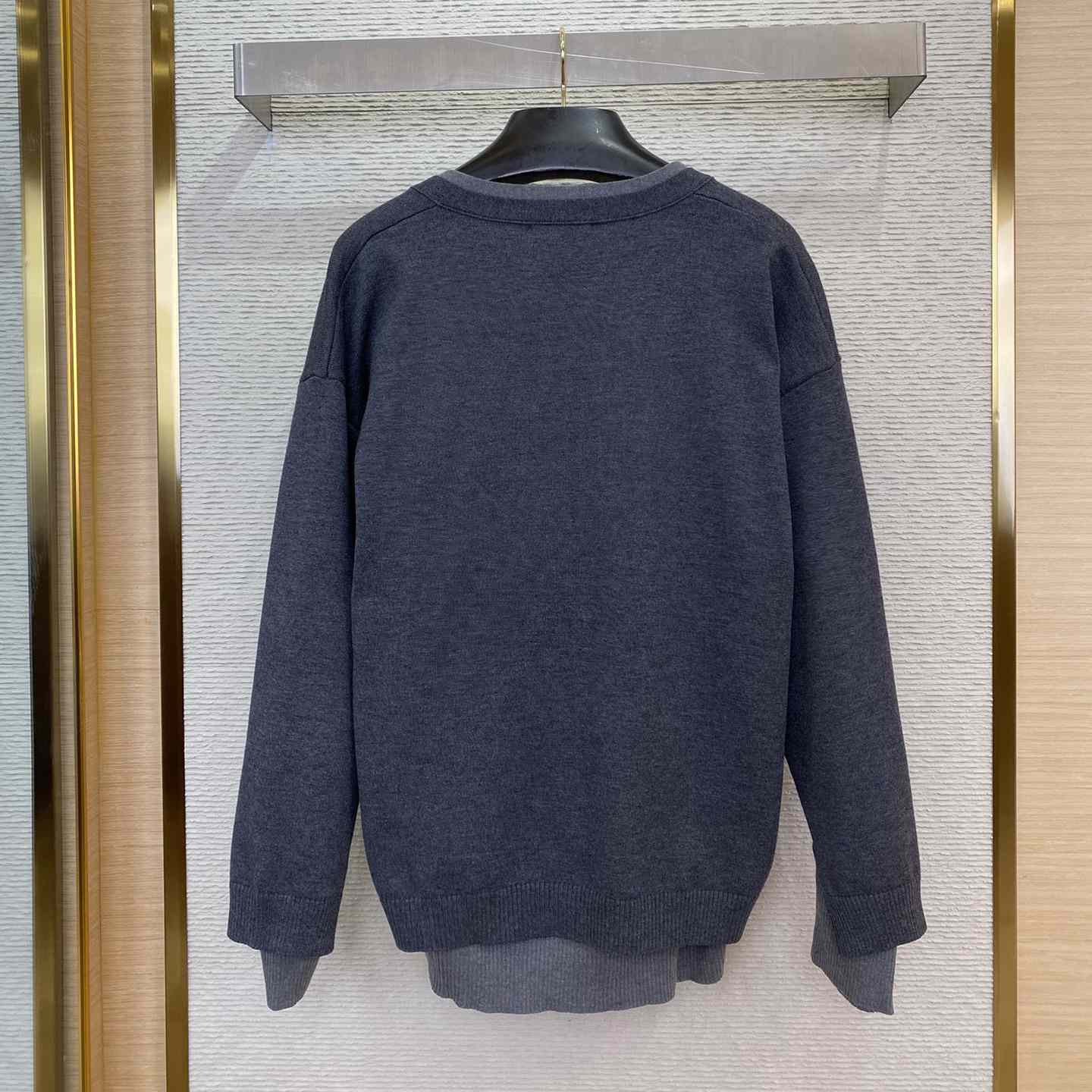 Miu Miu Silk Cashmere Cardigan Sweater - DopestKickz