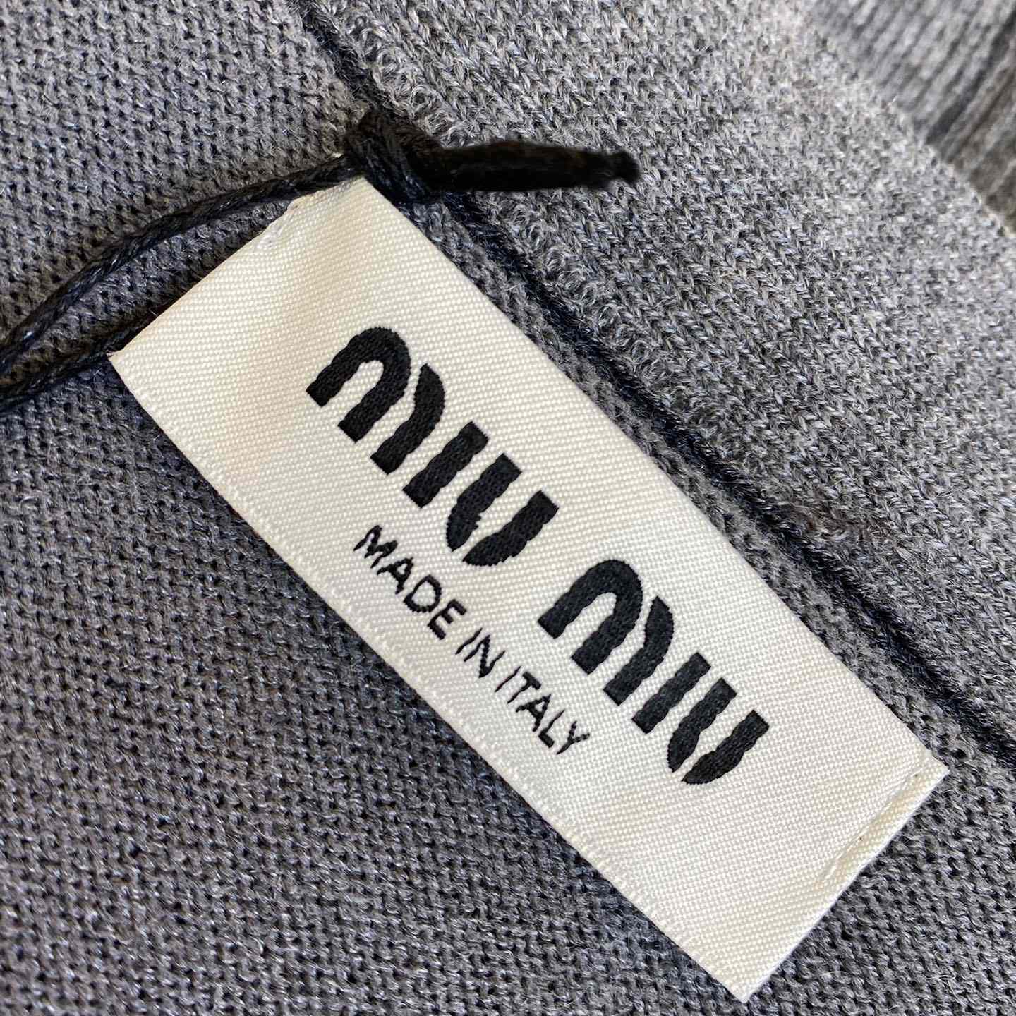 Miu Miu Silk Cashmere Cardigan Sweater - DopestKickz