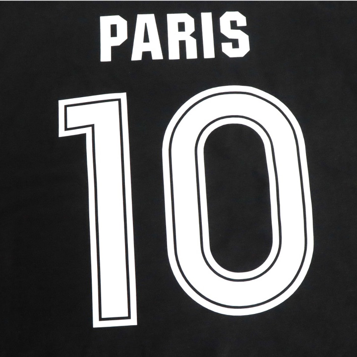 Balenciaga Paris Soccer T-Shirt Oversized In Black - DopestKickz