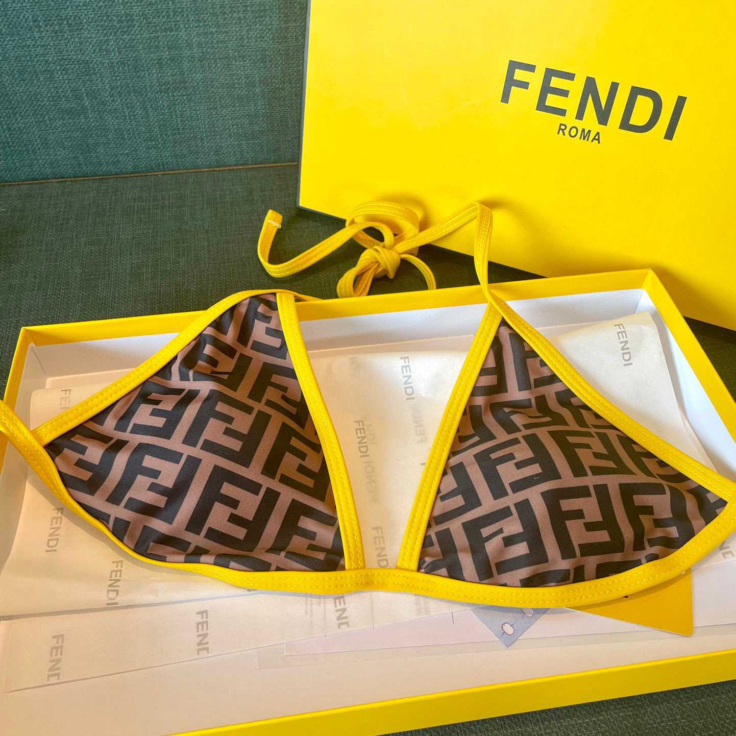 Fendi Two-Piece Swimsuit - DopestKickz