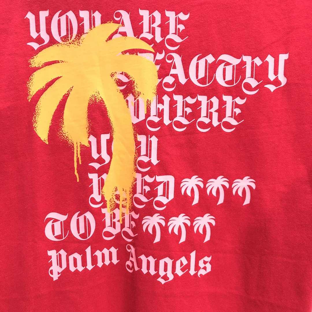 Palm Angels Statement Monogram T-Shirt  - DopestKickz