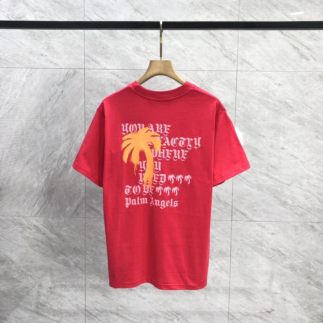 Palm Angels Statement Monogram T-Shirt  - DopestKickz
