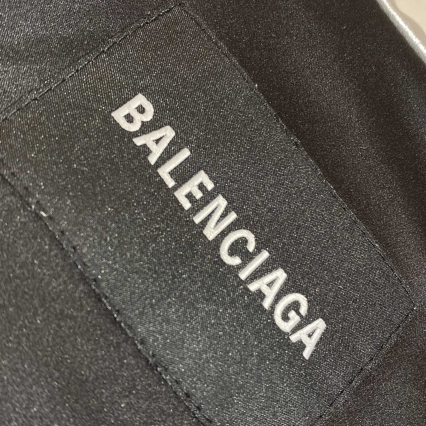 Balenciaga Unity Sports Icon Racer Jacket In Silver - DopestKickz
