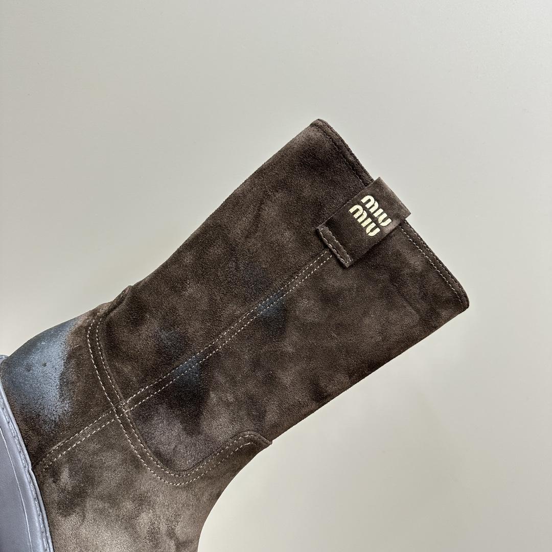 Miu Miu Suede Boots - DopestKickz