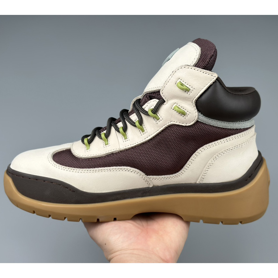 Dior Dean Ankle Boot 'Beige Burgundy' - DopestKickz