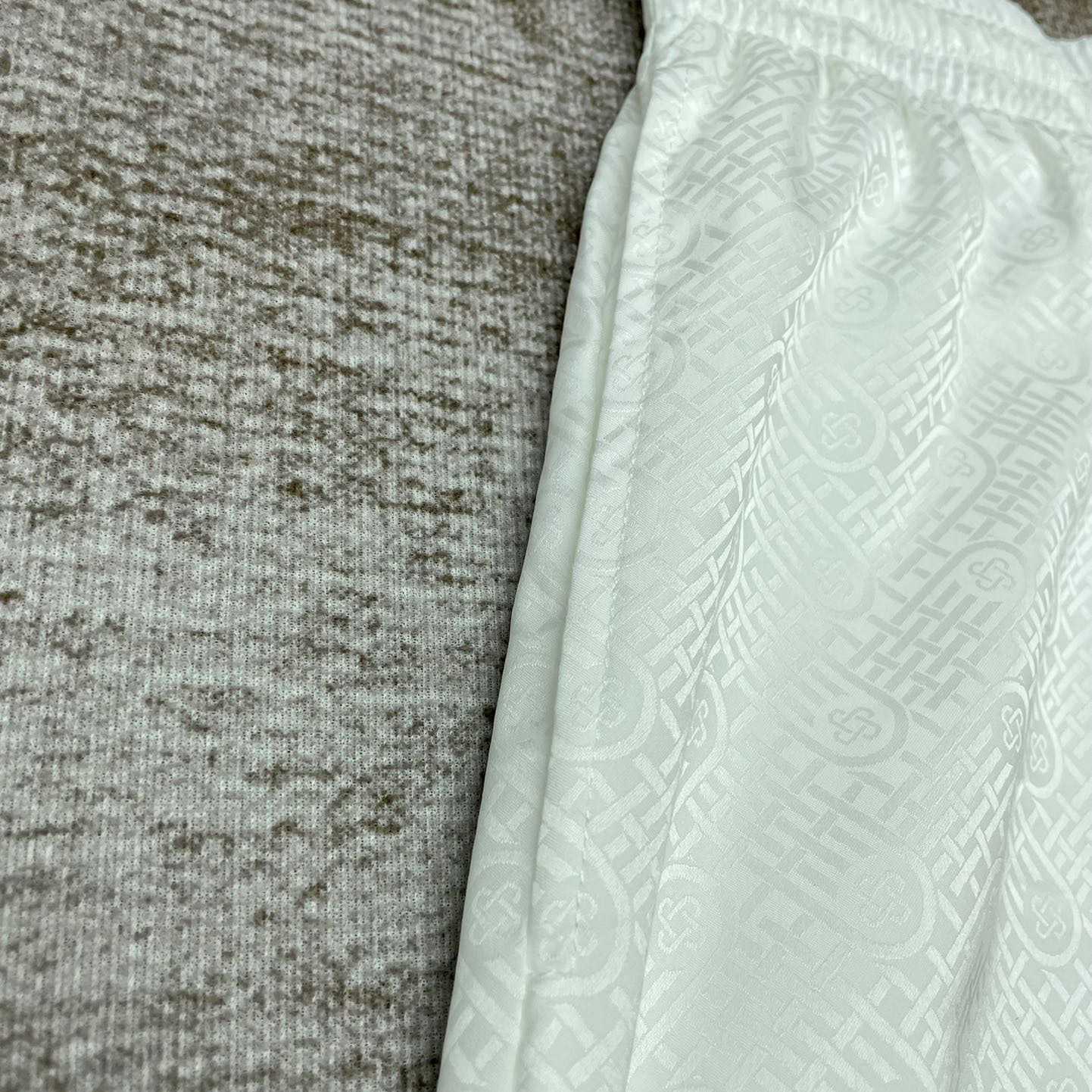 Casablanca Tennis Club Icon Silk Shorts   CA3481 - DopestKickz