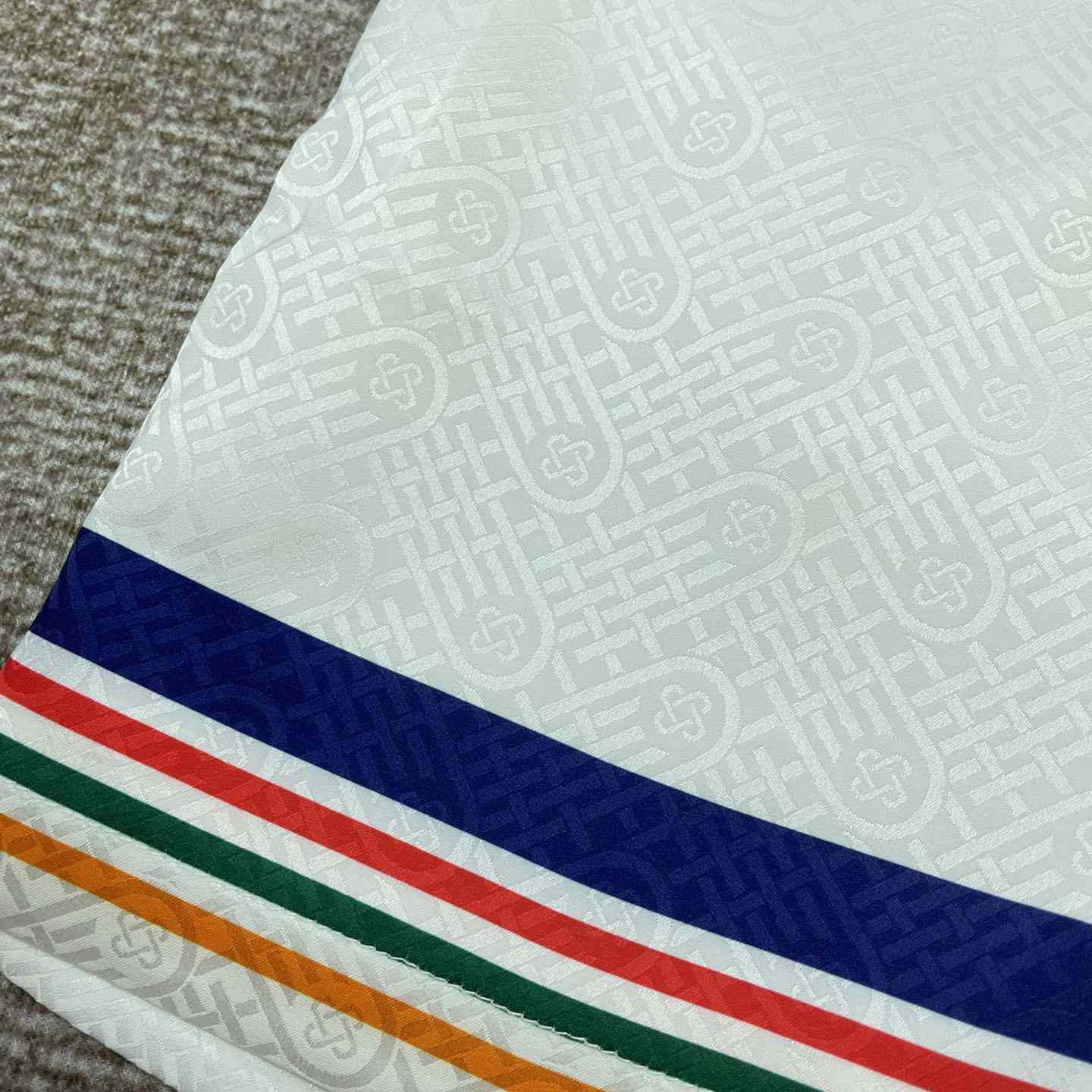 Casablanca Tennis Club Icon Silk Shorts   CA3481 - DopestKickz