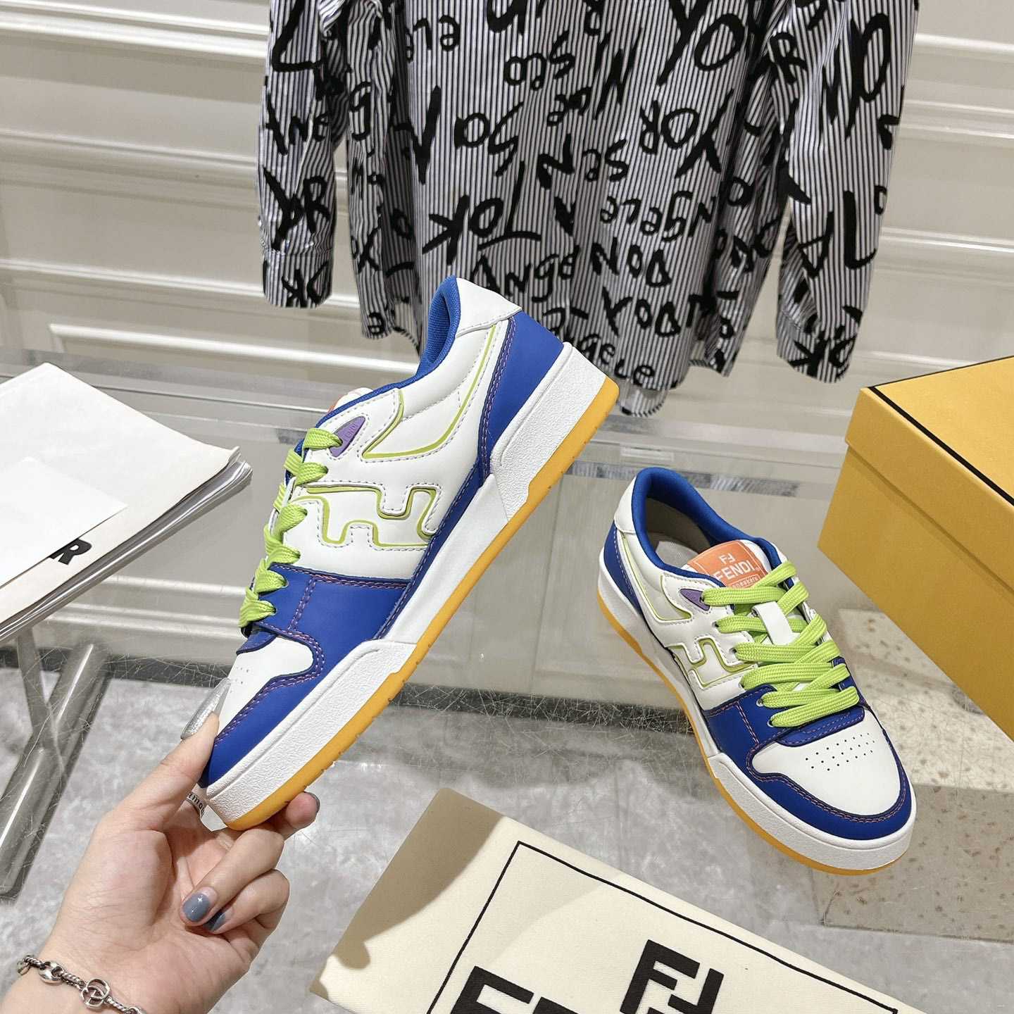 Fendi Match Sneakers - DopestKickz