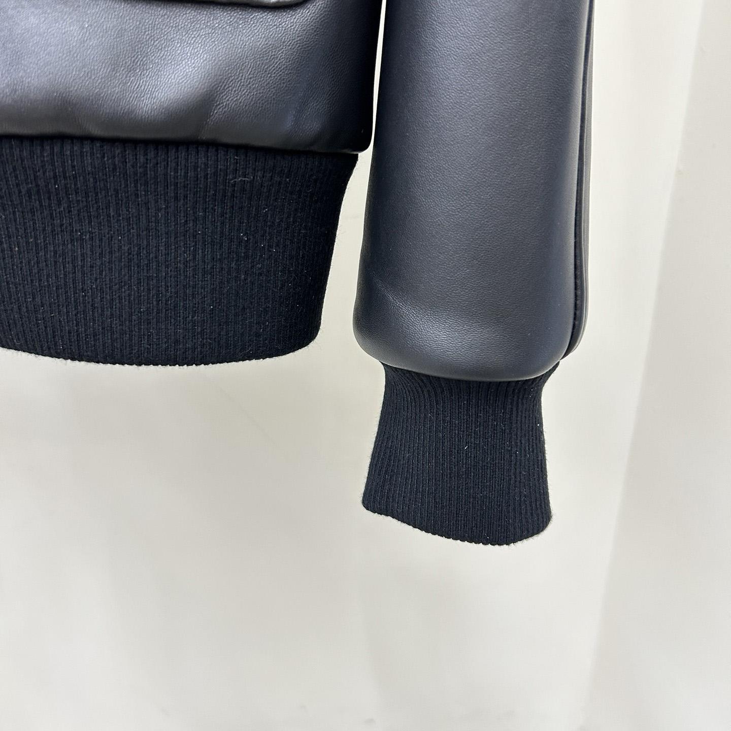 Gucci GG Embossed Bomber Jacket In Black - DopestKickz