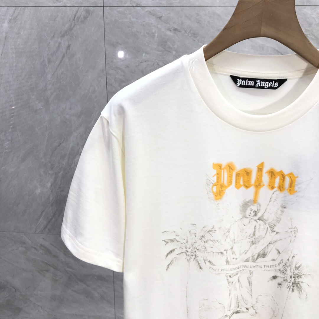 Palm Angels Angel Pencil T-Shirt  - DopestKickz