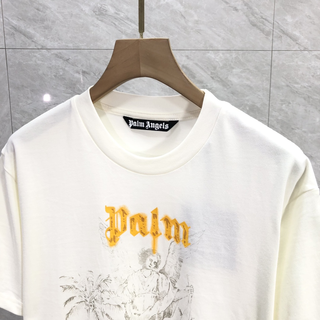 Palm Angels Angel Pencil T-Shirt  - DopestKickz