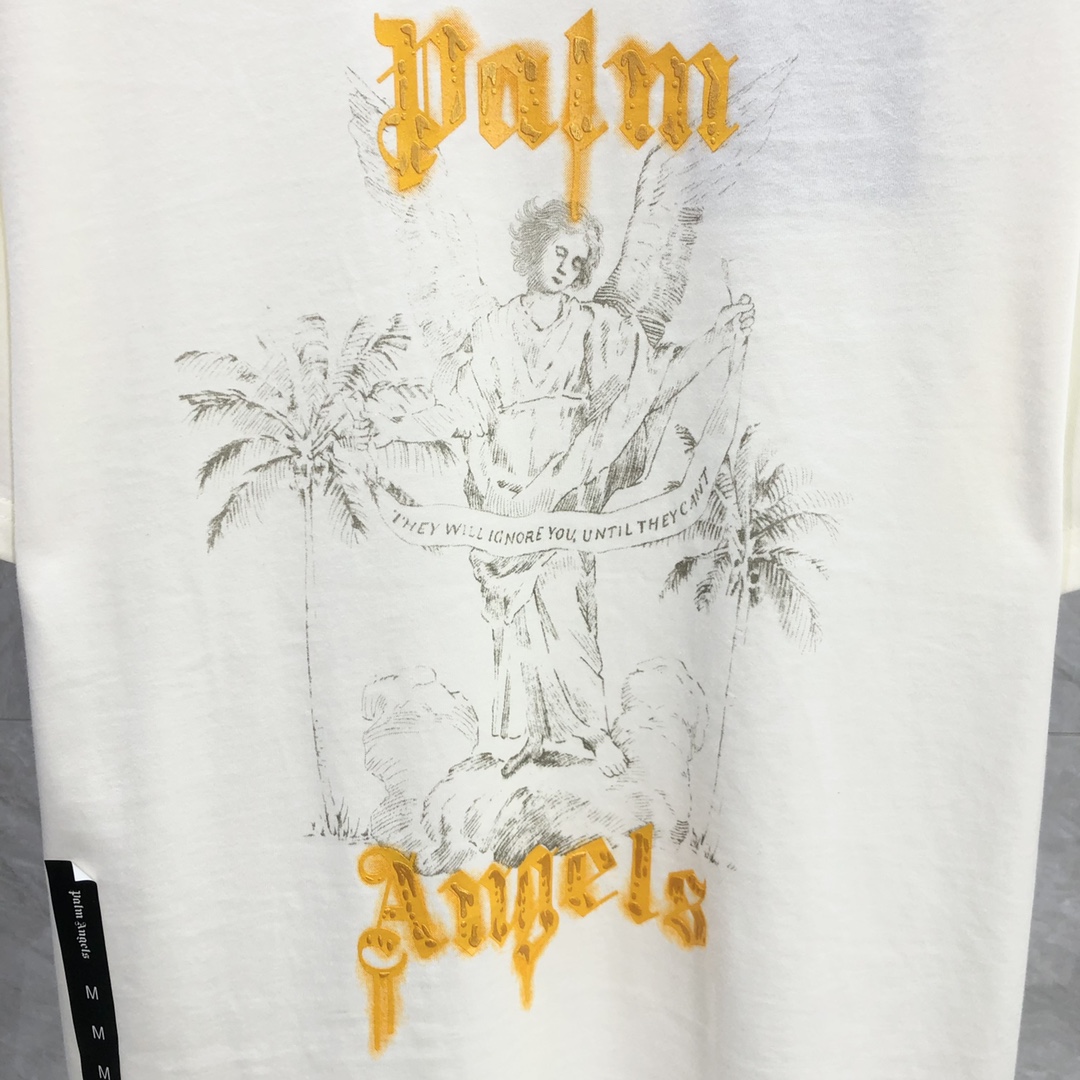 Palm Angels Angel Pencil T-Shirt  - DopestKickz