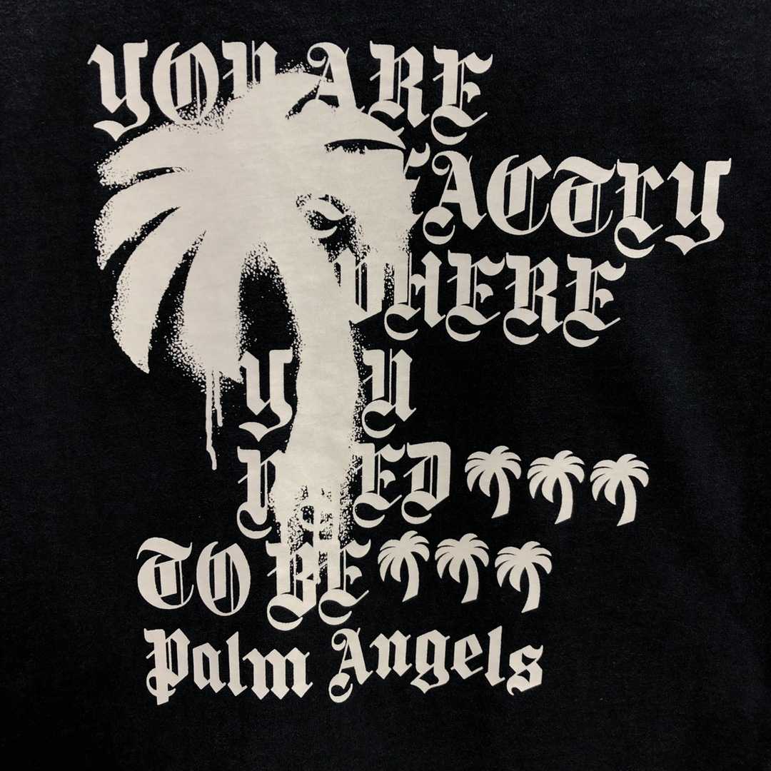 Palm Angels Statement Monogram T-Shirt  - DopestKickz